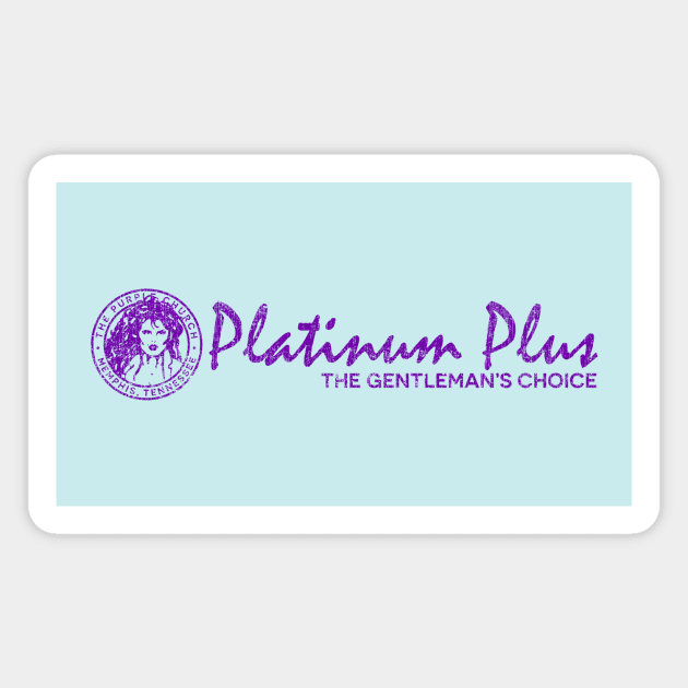 Platinum Plus Magnet by rt-shirts